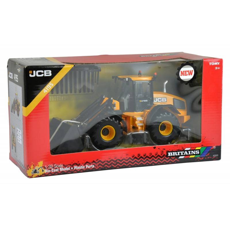 jcb wheeled loading shovel in packaging 