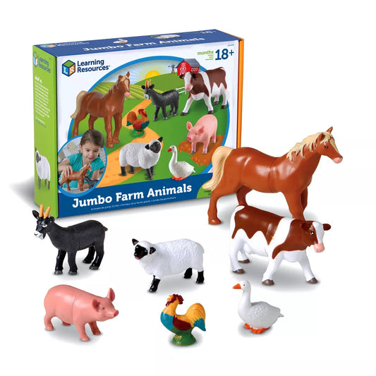 farm animal figures with box 