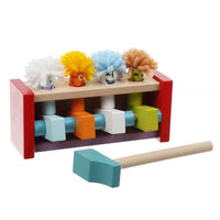 jumping clowns wooden game 