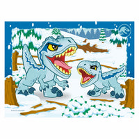 blue dinosaur puzzle 
