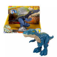 blue dinosaur and packaging