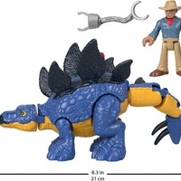 scale of dinosaur action figure 