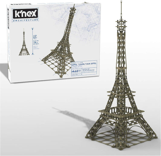knex eiffel tower with packaging 