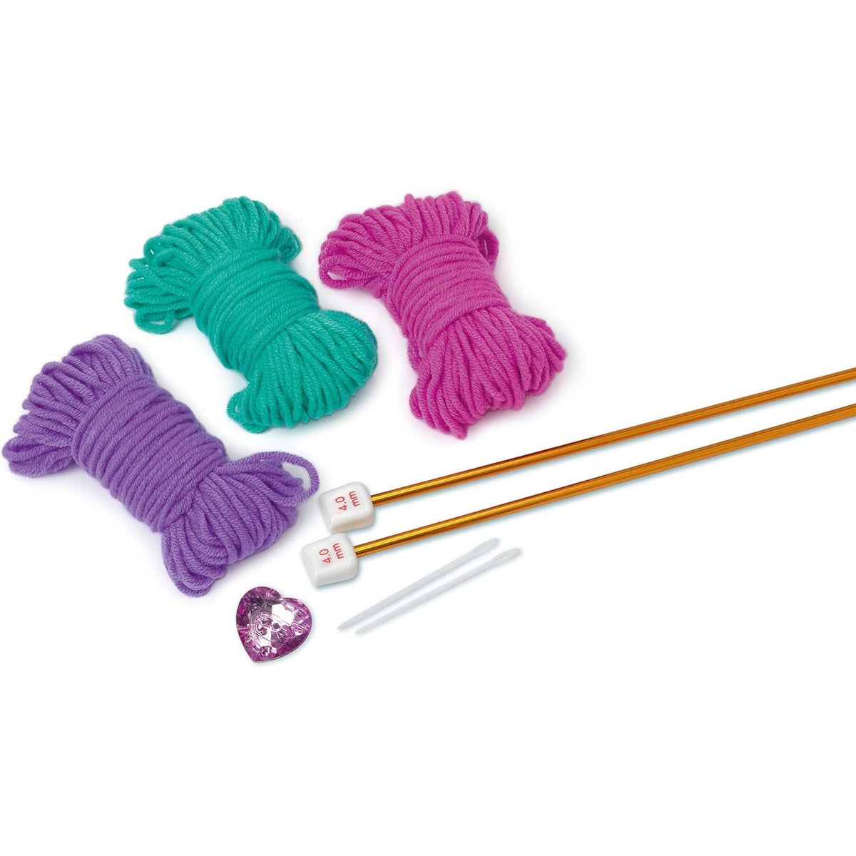 contents of knit a bag kit 