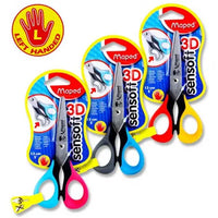 assorted colours left handed scissors 