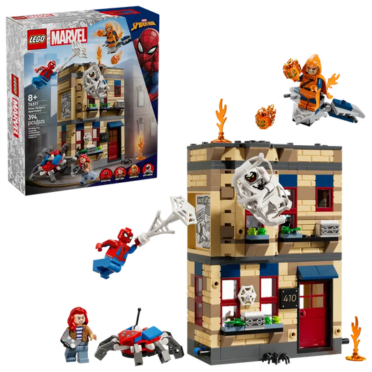 peter parker's apartment lego set 