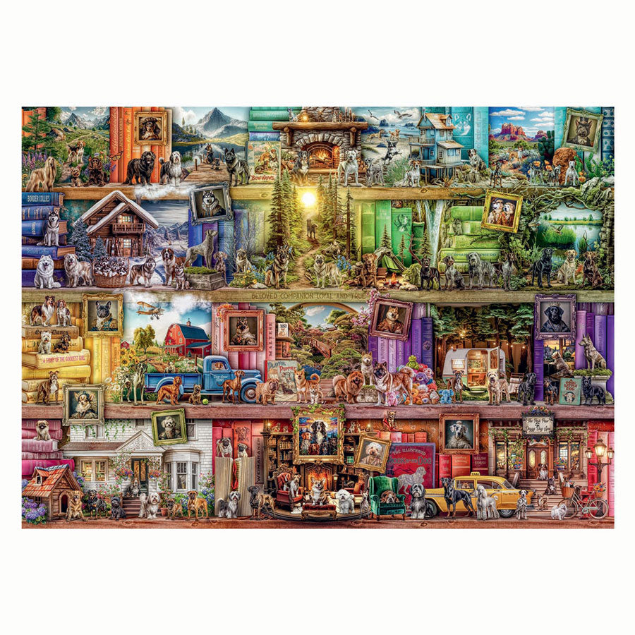 library of dogs puzzle 