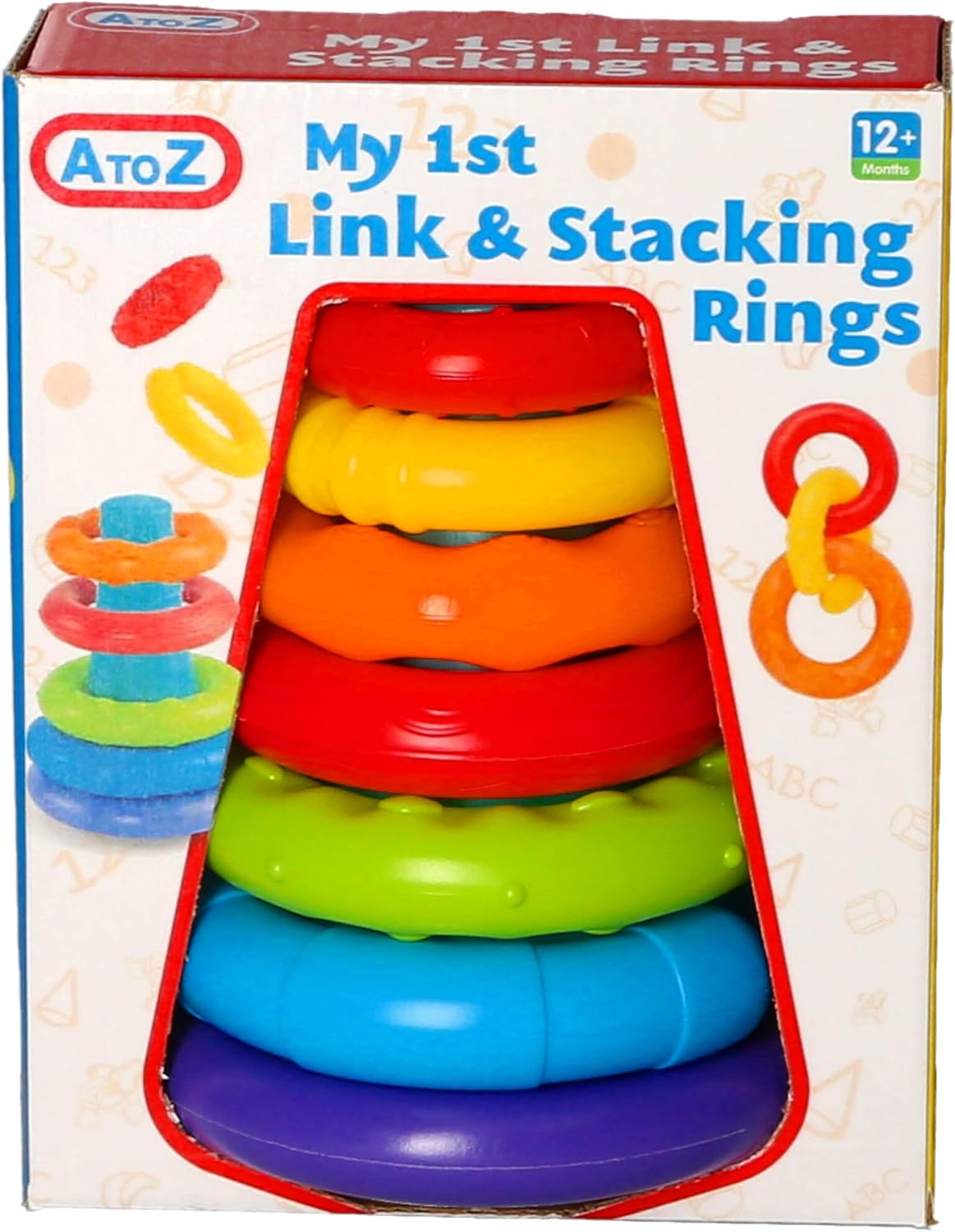 link and stack toys in packaging