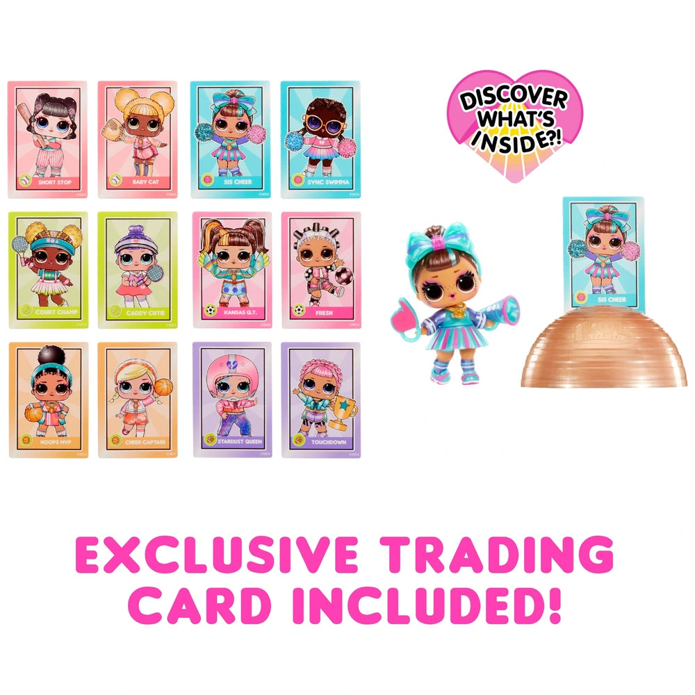 collectable surprise sports mini dolls 