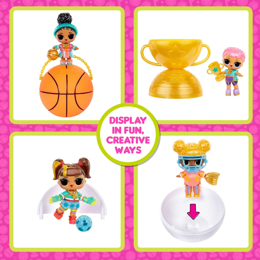 collectable surprise sports mini dolls 