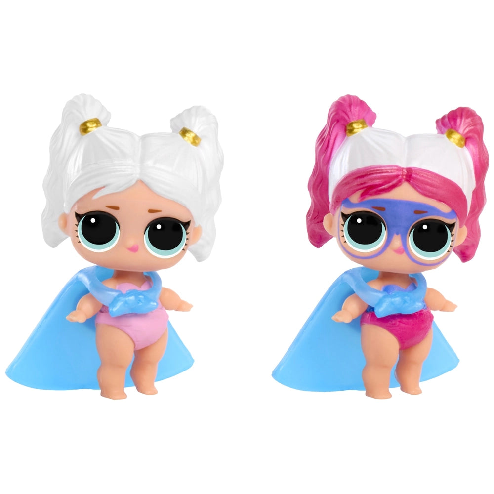 colour chaged superhero baby doll