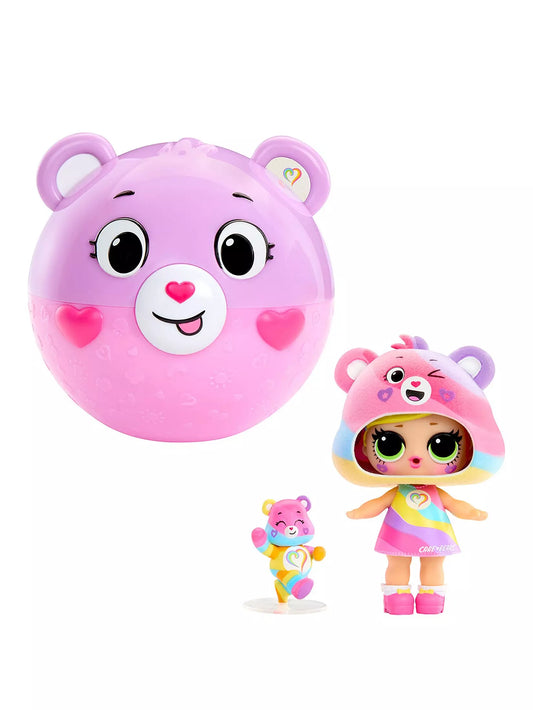 carebear doll and surprise ball 