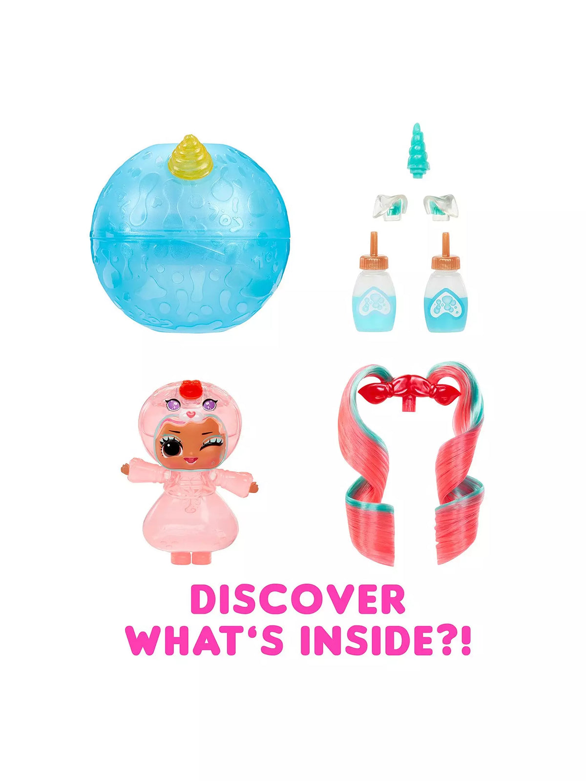 contents of surprise tot ball 