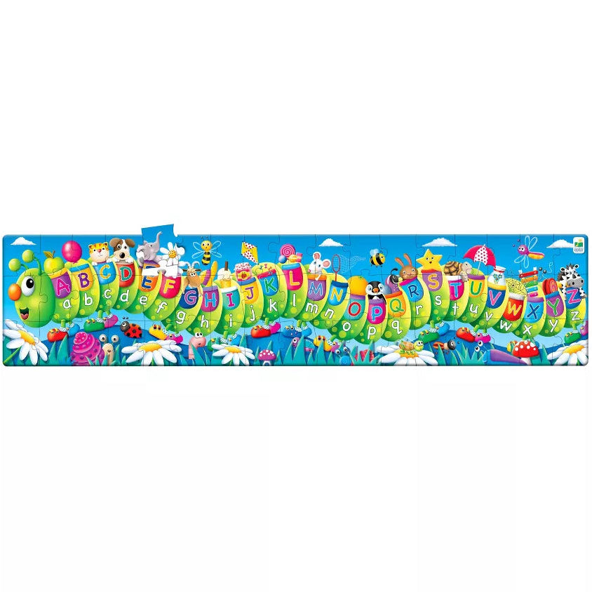 5 foot long caterpillar puzzle 