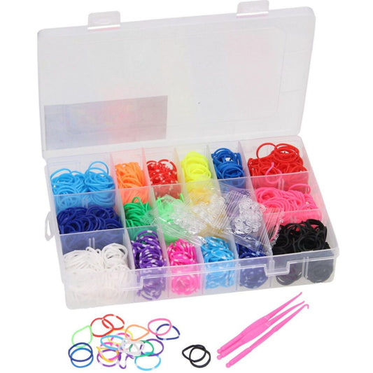 contents of loom bands kit 