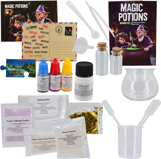 contents of potion making kit 