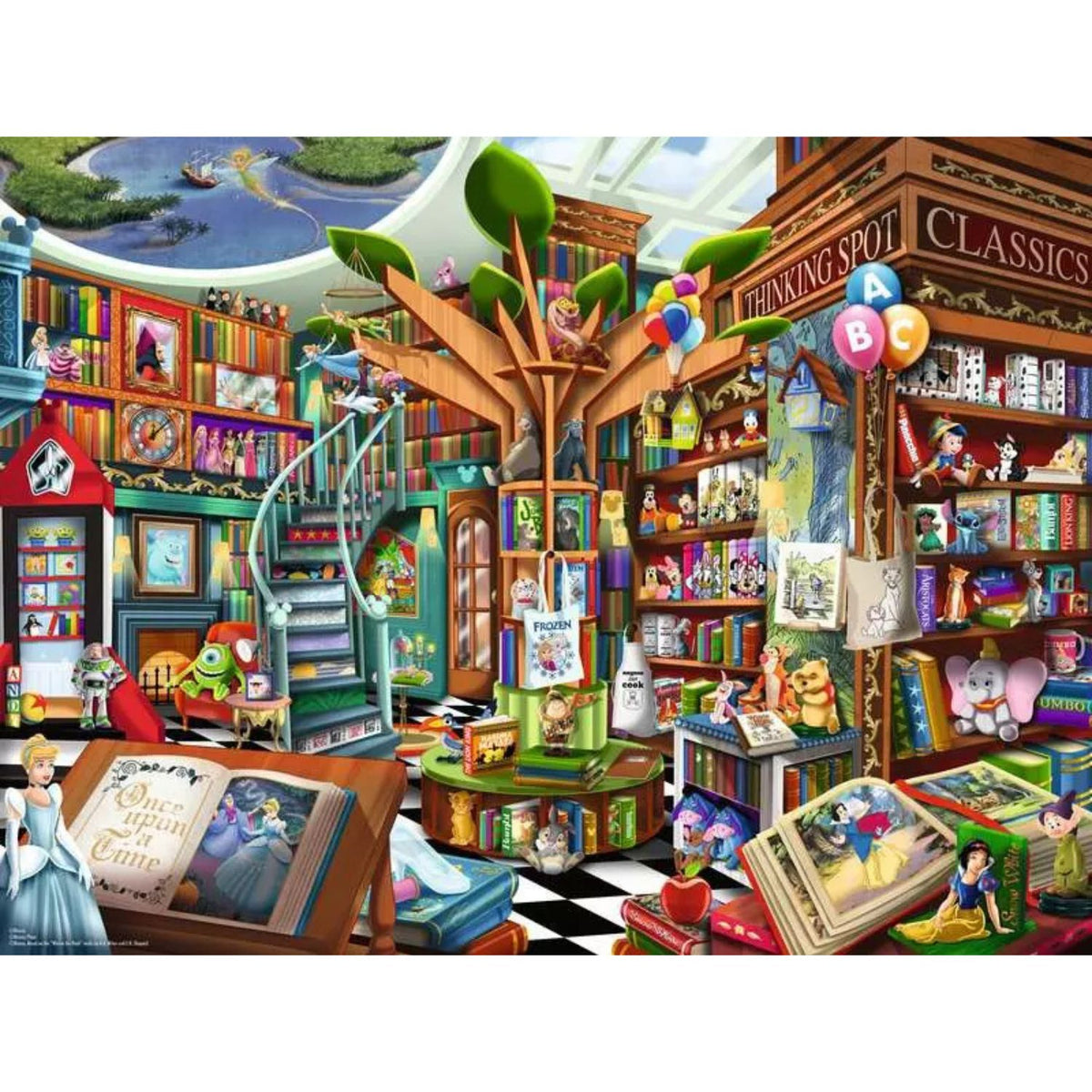 magical disney bookshop puzzle 