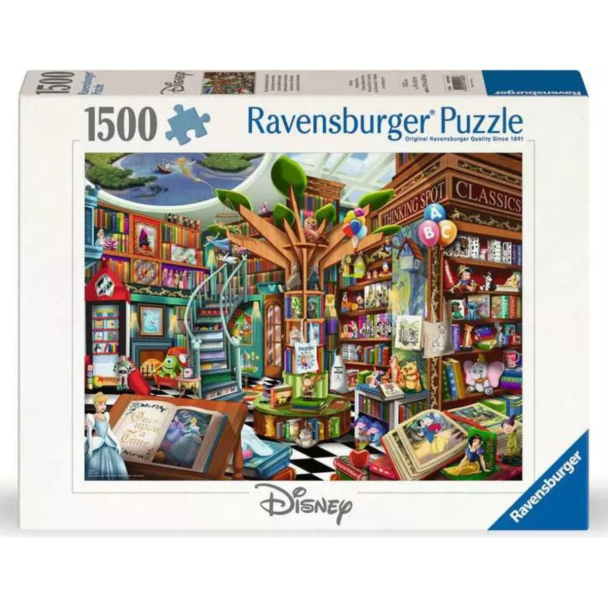 magical disney bookshop puzzle box 