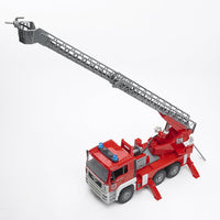 fire engine with cherry picker 