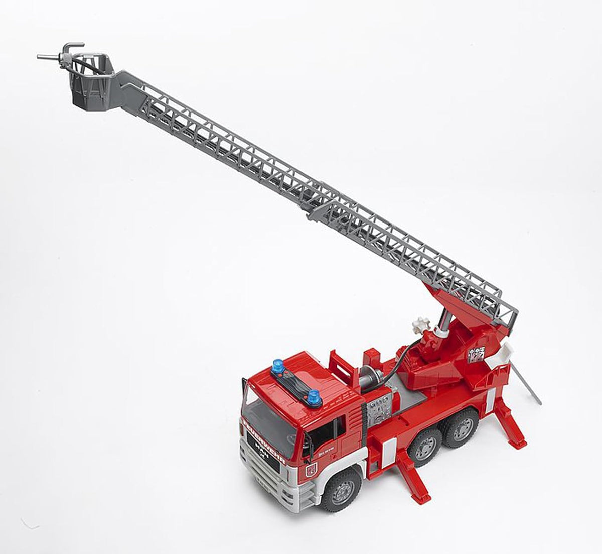 fire engine with cherry picker 
