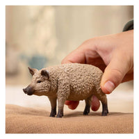 hand holding mangalica figure 