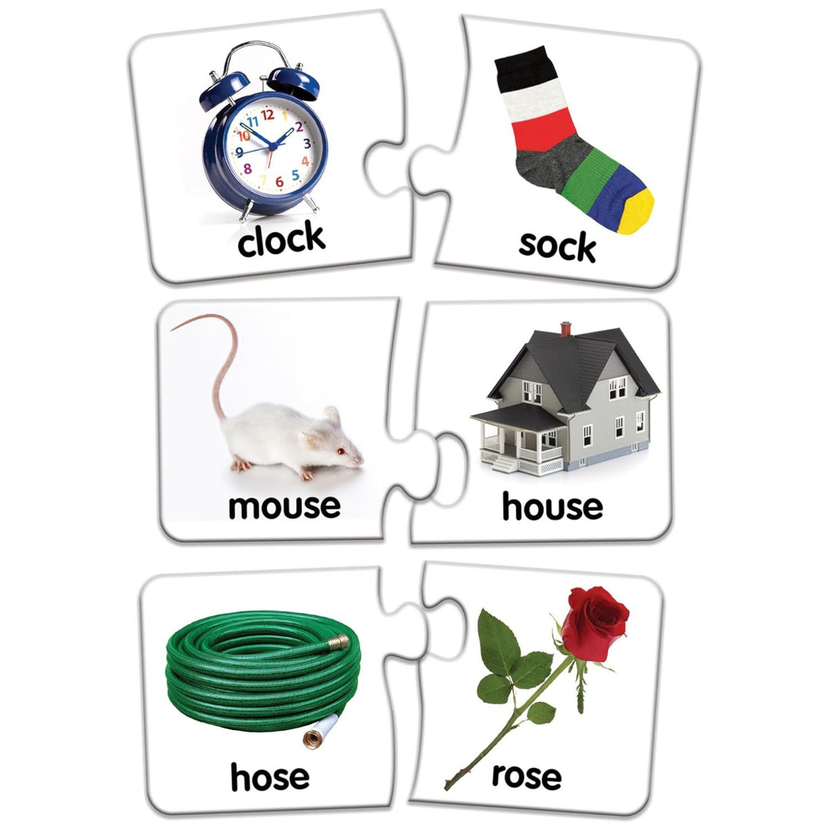 pieces of match it rhyming