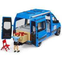 model camper van with storage for chairs 