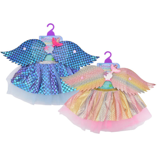 mermaid dress up set 