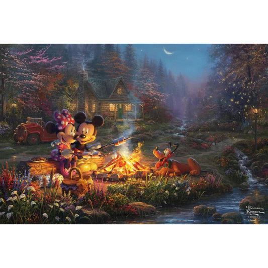 mickey mouse finished puzzle 