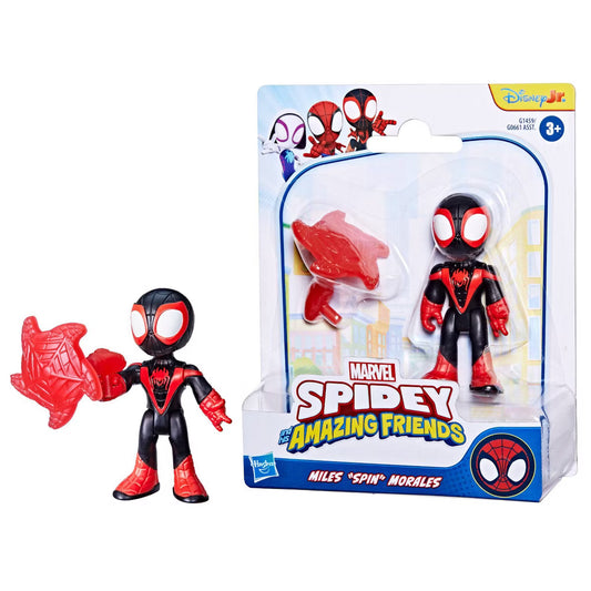 Miles spin morales figure with packaging 
