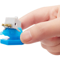 hand holding dolphin mini figure 