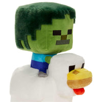 chicken jockey plush close up 