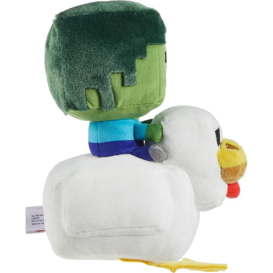 chicken jockey plush from the side 