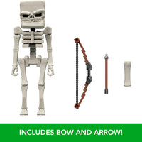 skeleton figure with bow and arrow accessories 