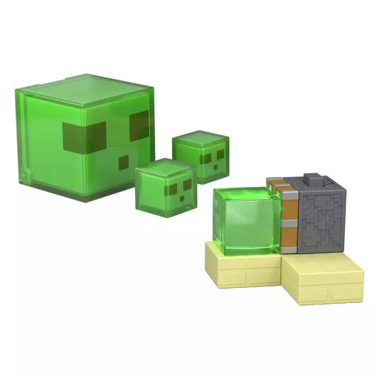 minecraft stick piston trap playset 