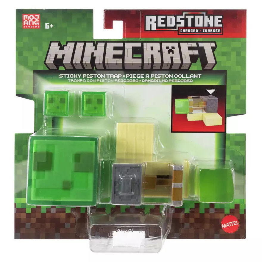Minecraft Stiky Roles Minecraft Sticky Piston Trap Set | Toys at Foys – Toys At Foys