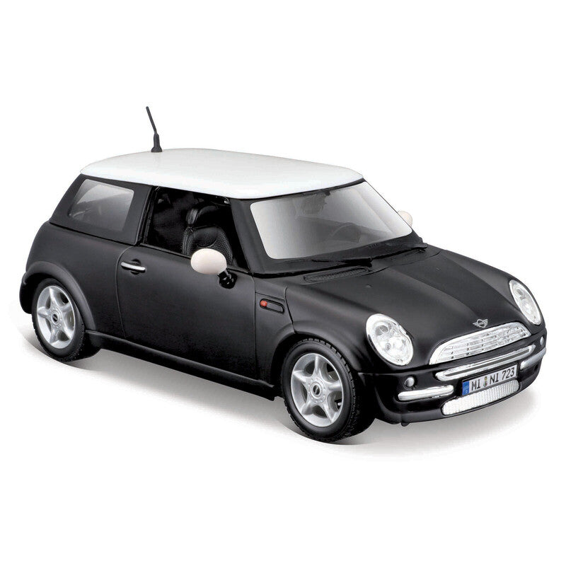 black mini cooper model car 