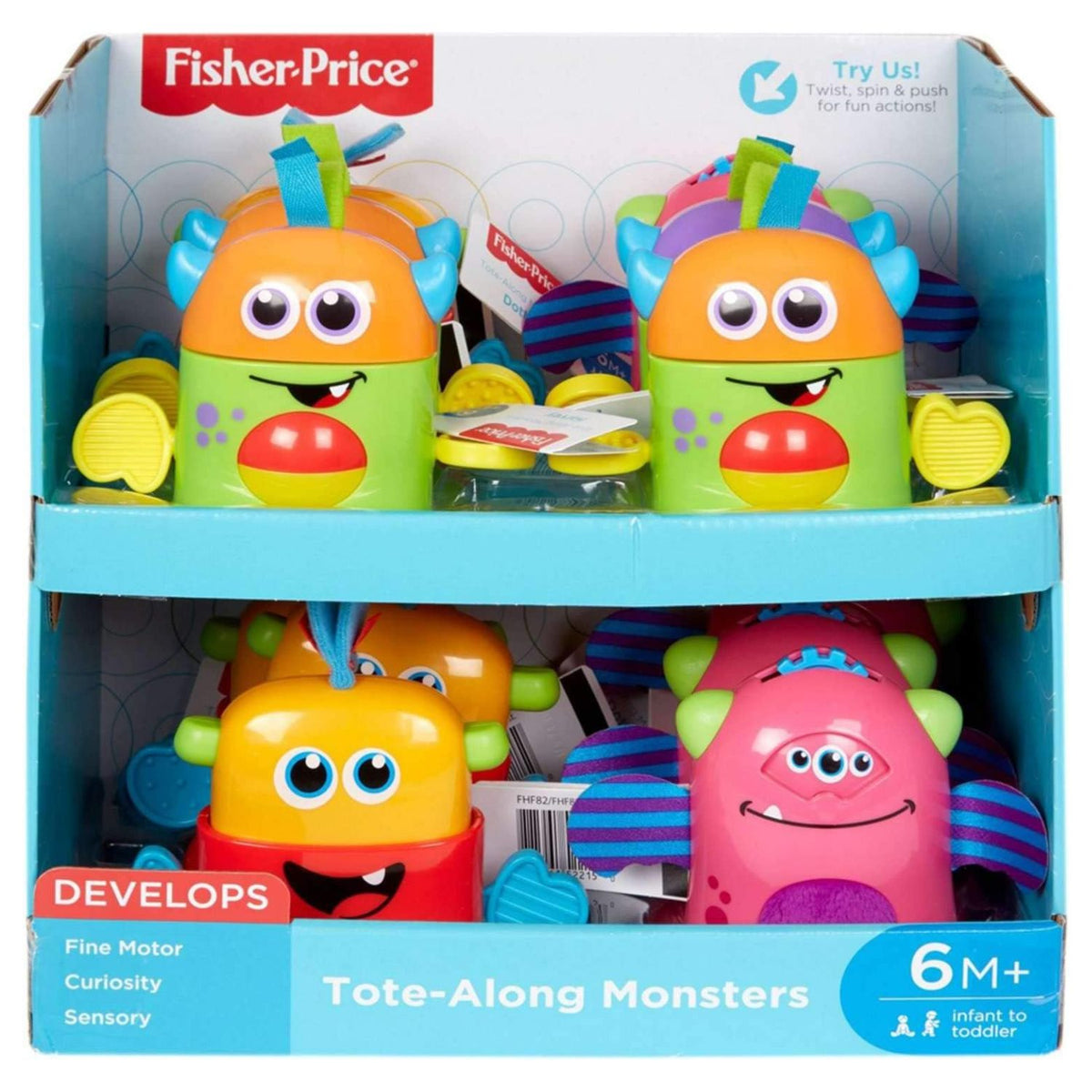 tote along monster toys 