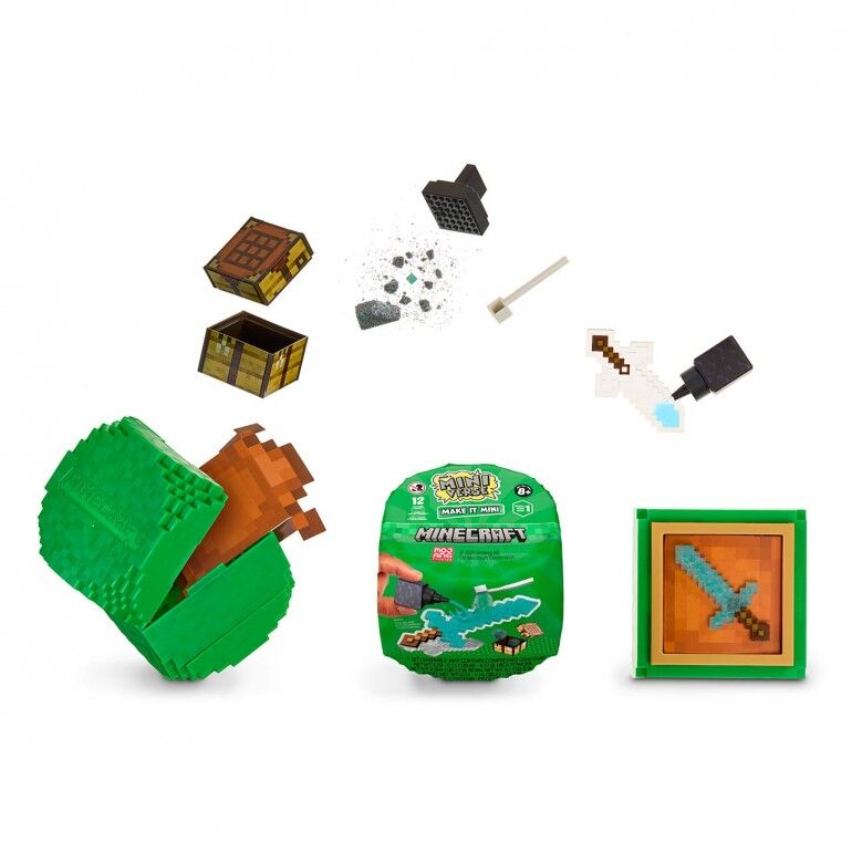 minecraft make it mini collectable contents 