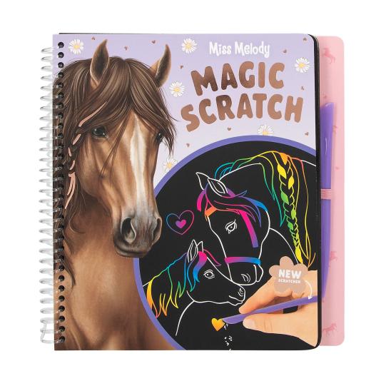 front cover magic scratch book 
