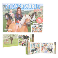 contents of sticker world book 