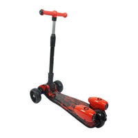 back of red scooter 