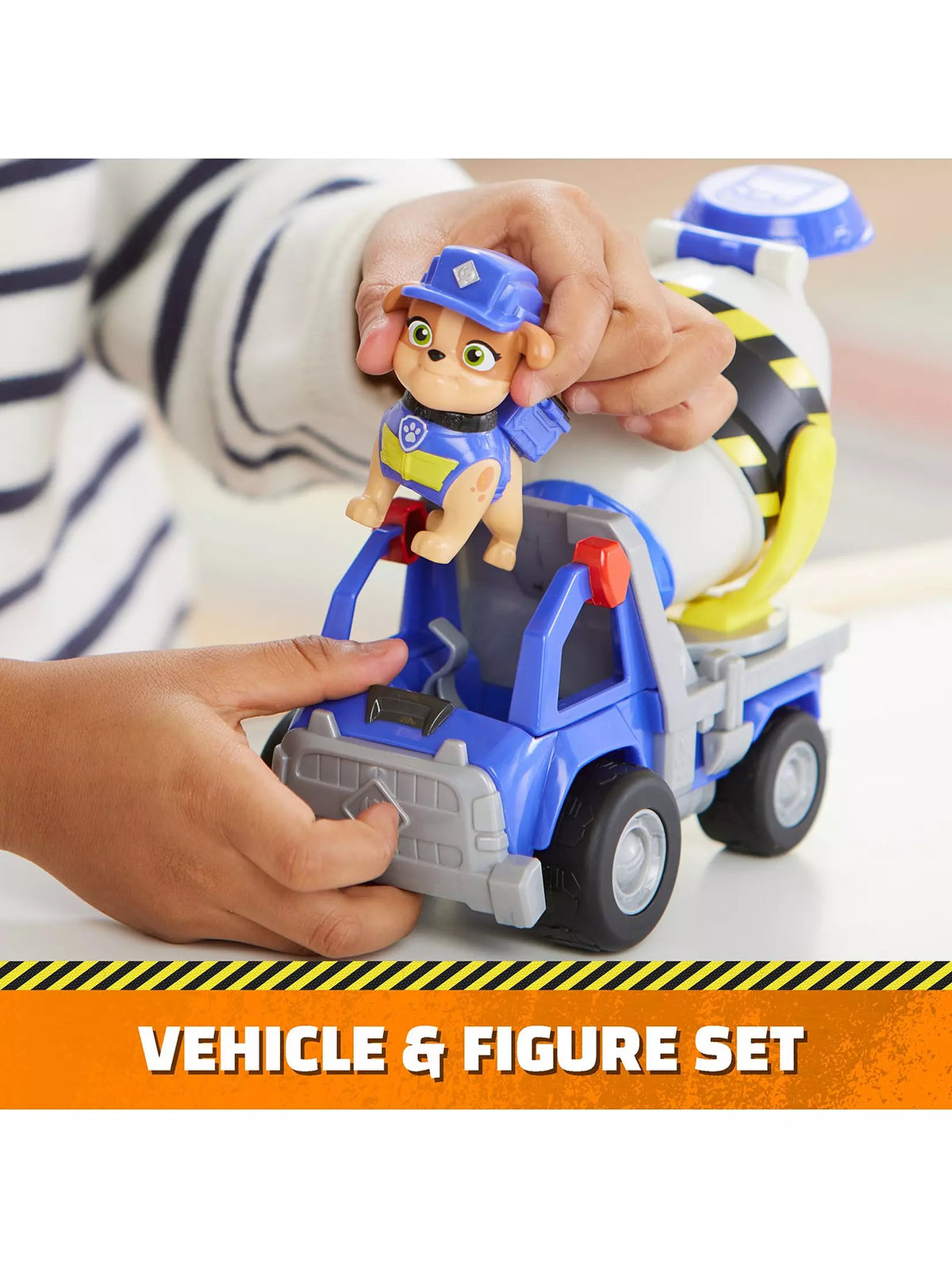 paw patrol mix's mixing truck toy 