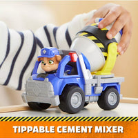 paw patrol mix's mixing truck toy 