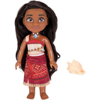 moana doll with conch shell 