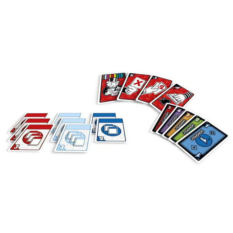 contents of monopoly bid cars 