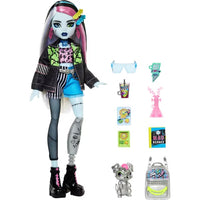 frankenstein doll with accessories 