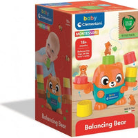 colourful balancing bear packaging 