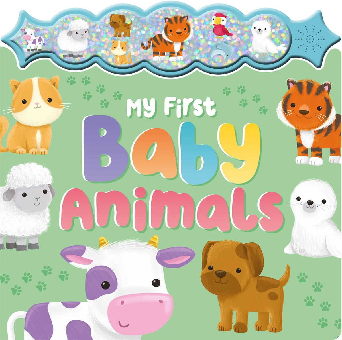 cover of baby animals book 