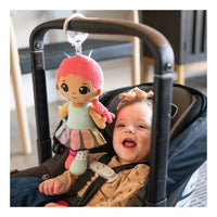 clip and go pram toy and teether